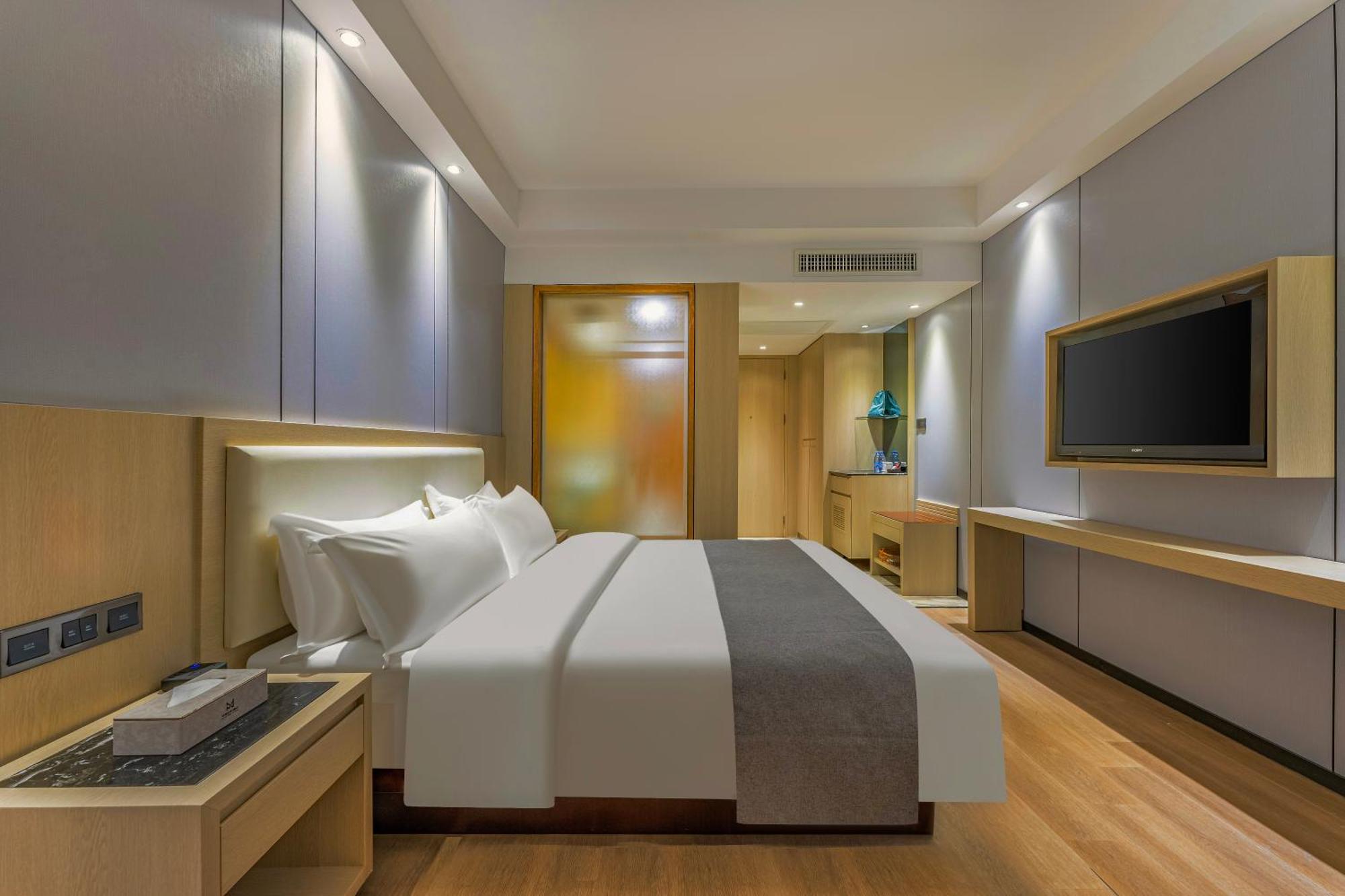 Meihao Mingyue Hotel International Finance City Keyun Road Metro Branch Guangzhou Eksteriør bilde