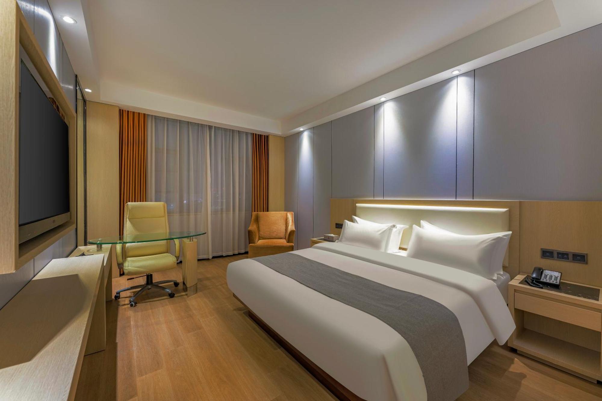 Meihao Mingyue Hotel International Finance City Keyun Road Metro Branch Guangzhou Eksteriør bilde