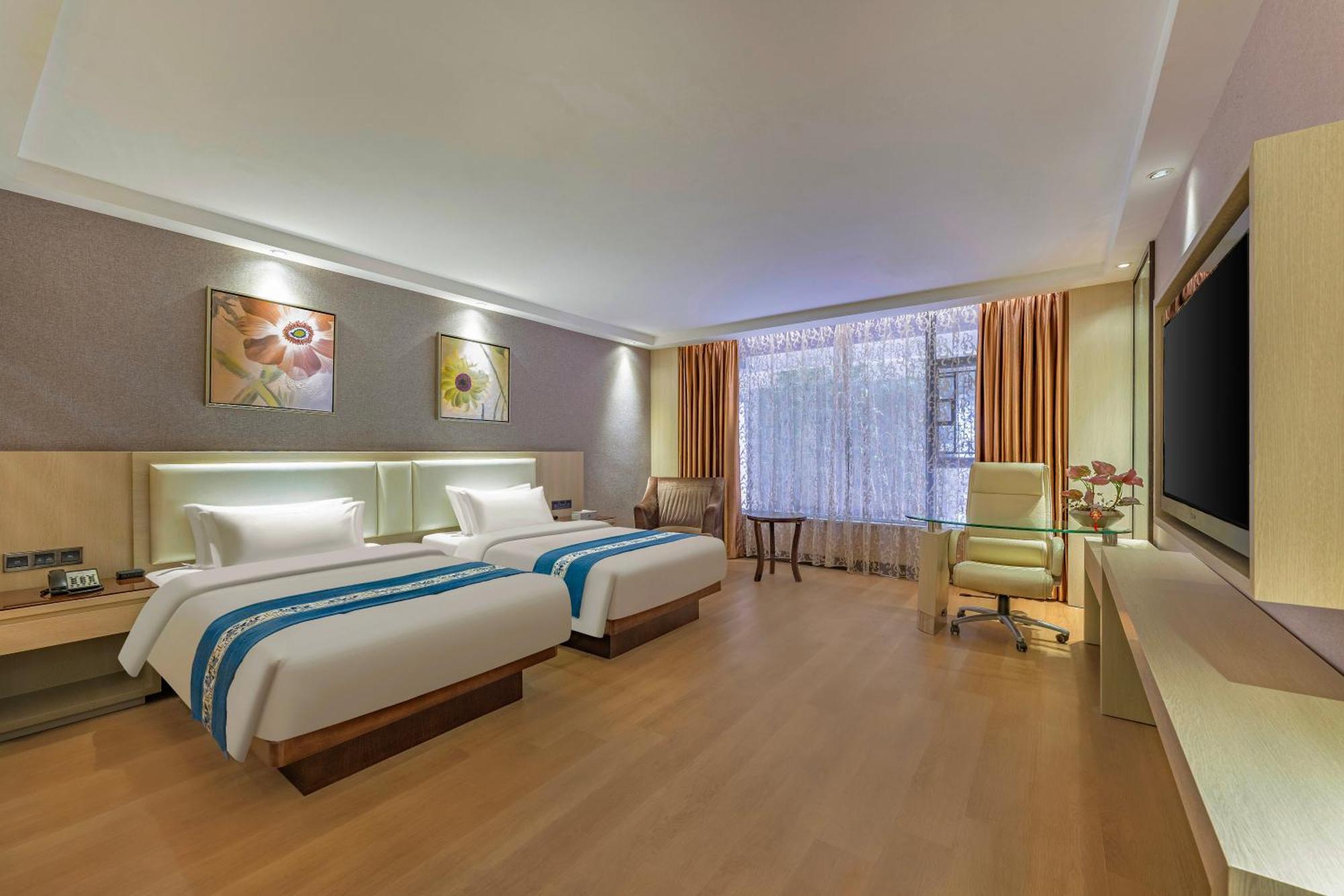 Meihao Mingyue Hotel International Finance City Keyun Road Metro Branch Guangzhou Eksteriør bilde