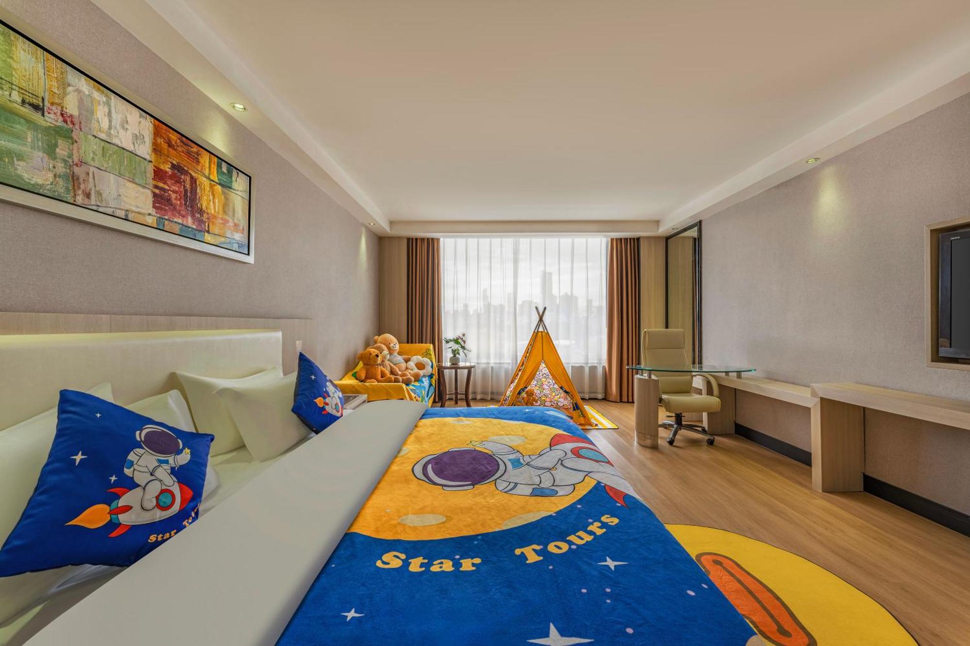 Meihao Mingyue Hotel International Finance City Keyun Road Metro Branch Guangzhou Eksteriør bilde