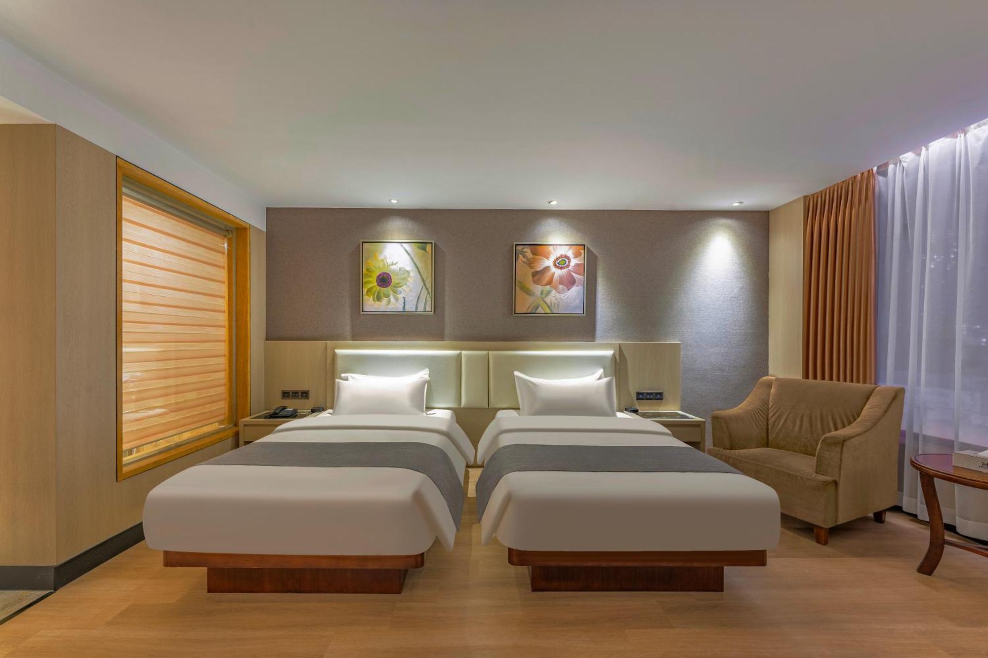 Meihao Mingyue Hotel International Finance City Keyun Road Metro Branch Guangzhou Eksteriør bilde